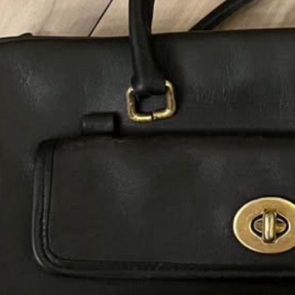 Vintage Coach Penelope Satchel- damaged strap, project bag - Picture 4 of 13